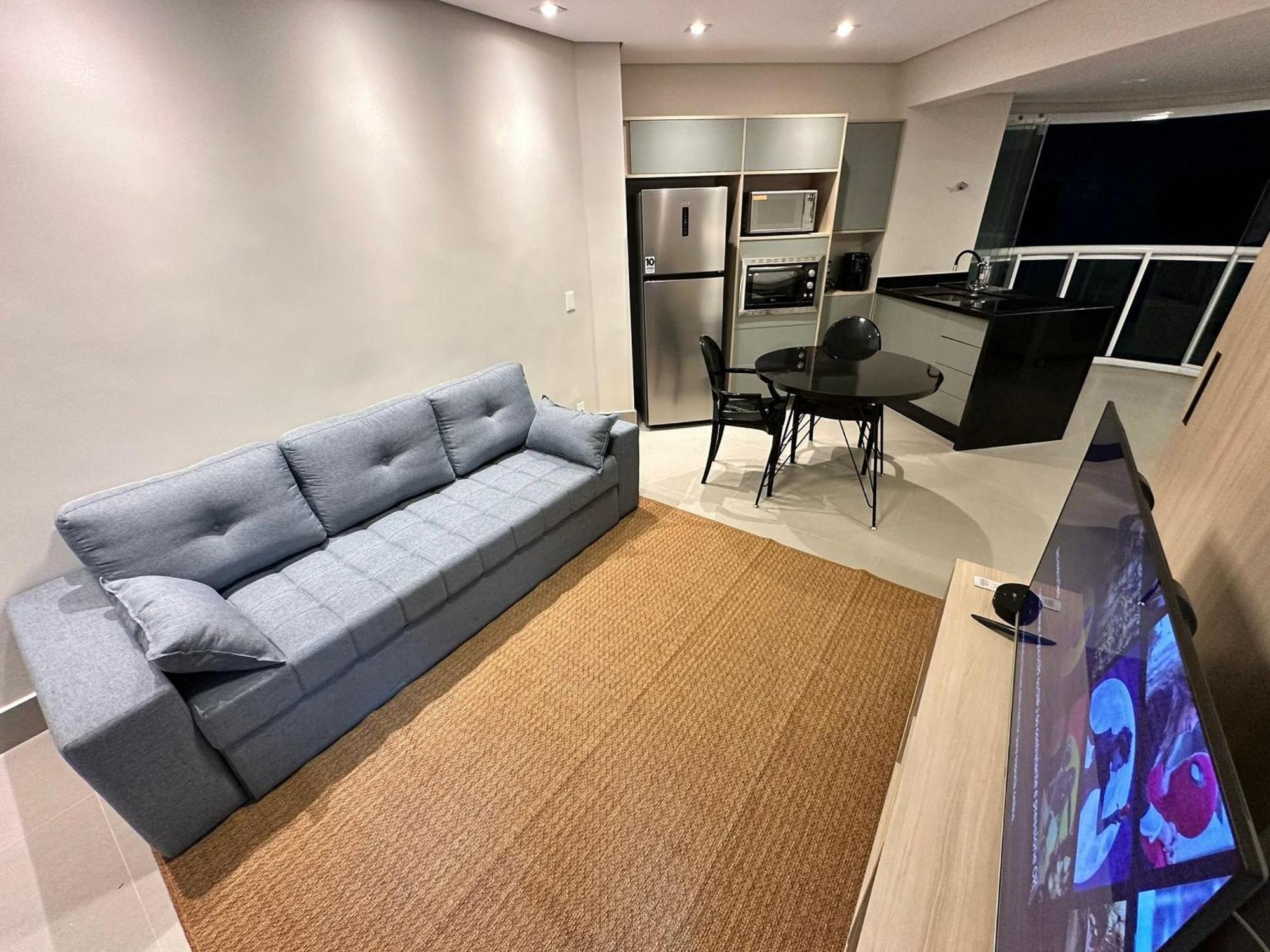 Residencial Estanconfor Com Vista Mar 2 Ac E Garagem Apartment Santos  Luaran gambar