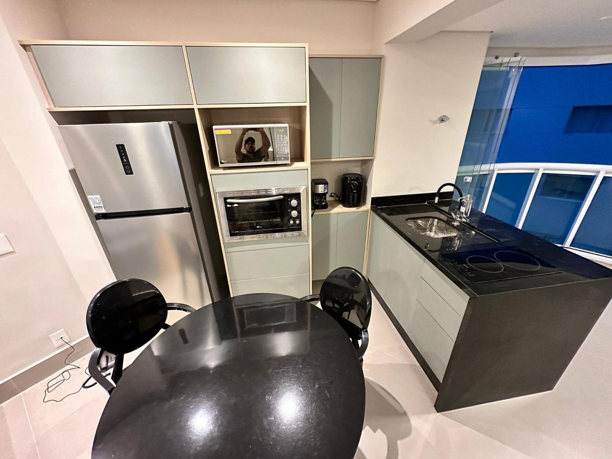 Residencial Estanconfor Com Vista Mar 2 Ac E Garagem Apartment Santos  Luaran gambar