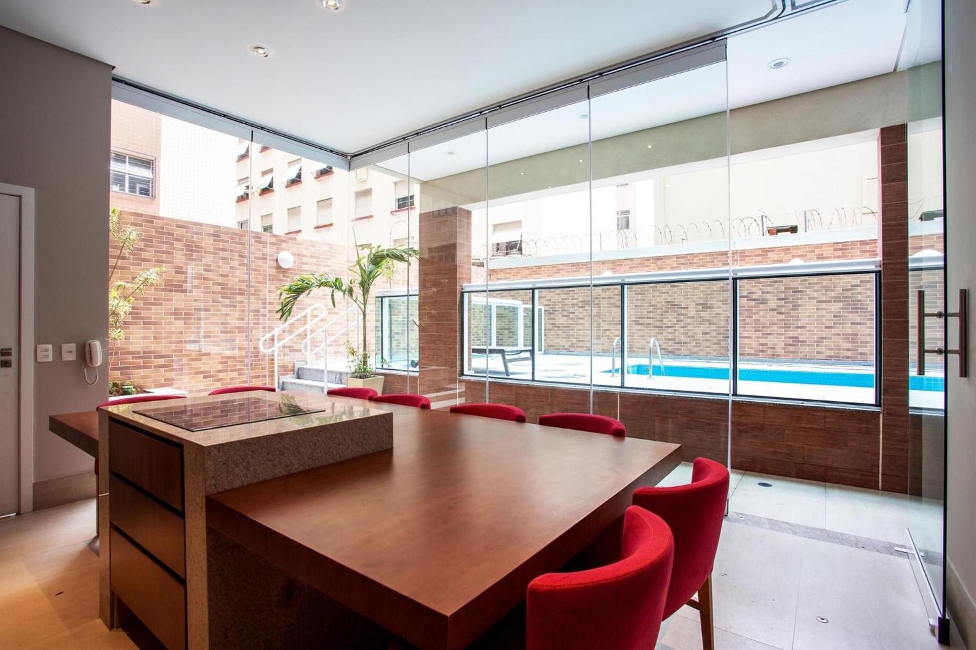 Residencial Estanconfor Com Vista Mar 2 Ac E Garagem Apartment Santos  Luaran gambar