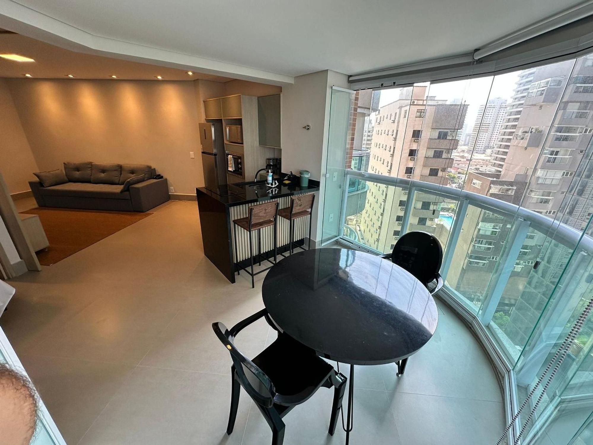 Residencial Estanconfor Com Vista Mar 2 Ac E Garagem Apartment Santos  Luaran gambar